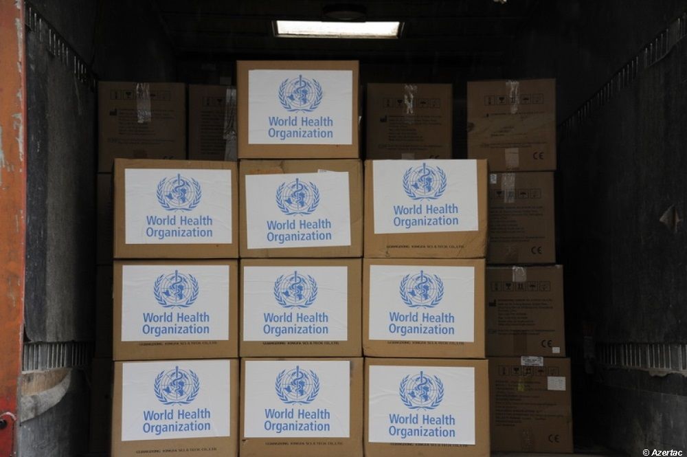 COVID-19 : L'Organisation mondiale de la Santé (OMS) a envoyé 2,5 millions de masques médicaux en Azerbaïdjan