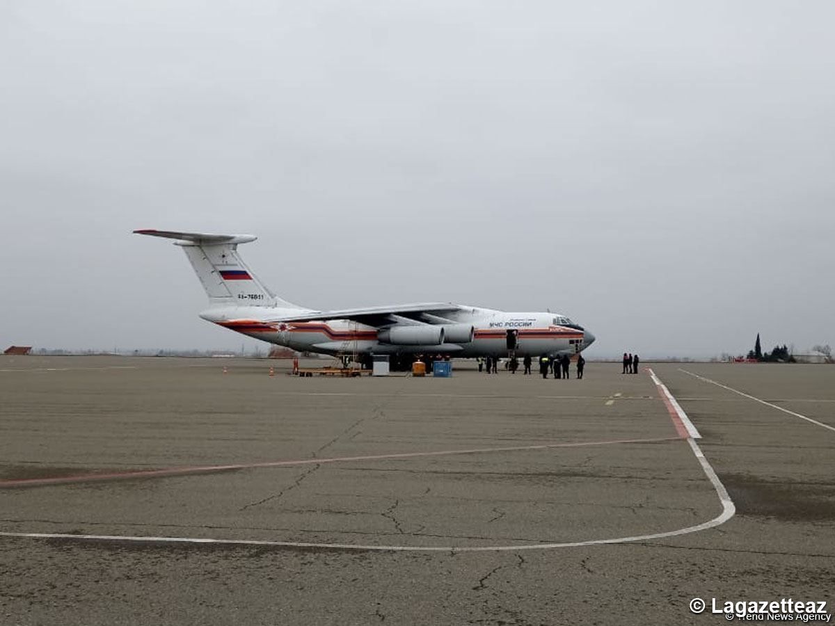Azerbaïdjan : Des démineurs russes sont déjà à Gandja, affirme le Ministère des Situations d'urgence de la Fédération de Russie (PHOTO)