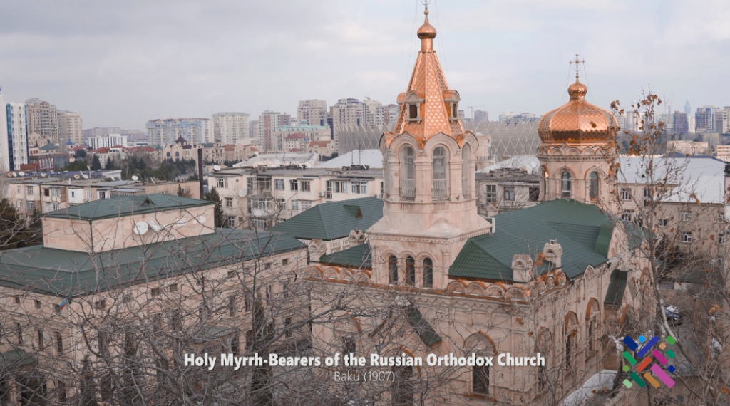 La Cathédrale des Saintes-Porteuses-de-Myrrhe à Bakou présentée dans le cadre du projet « Reconnaissons notre héritage chrétien » du Ministère azerbaïdjanais de la Culture (VIDEO)