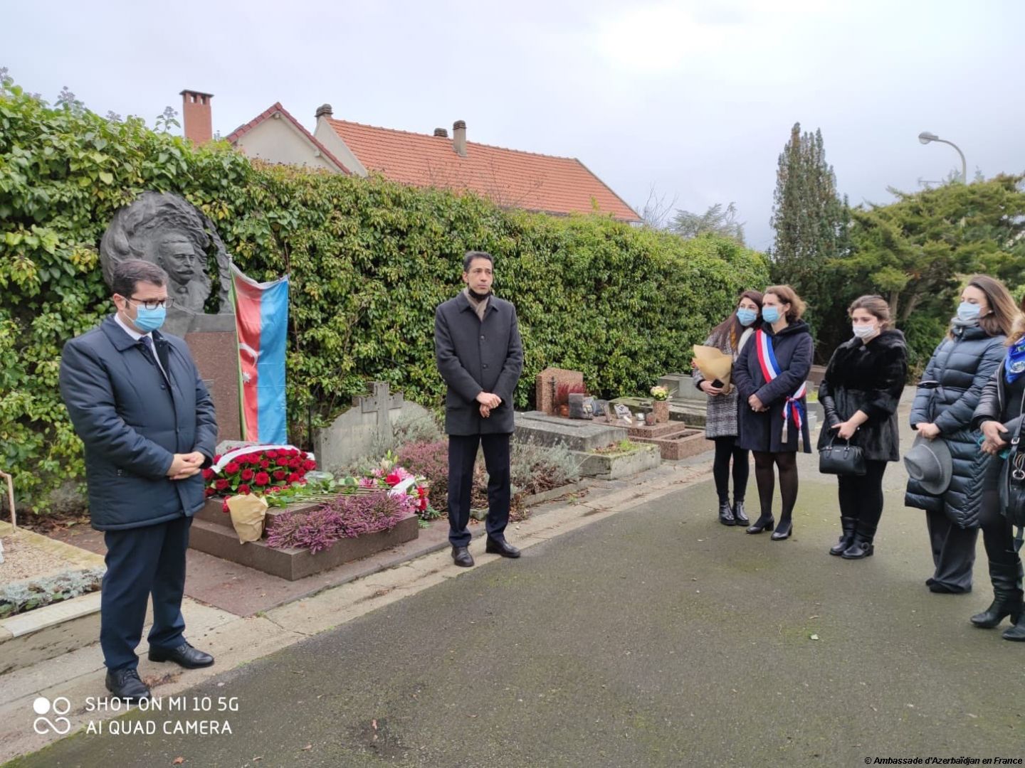 La mémoire des victimes de la tragédie du 20 Janvier à Bakou est honorée en France (PHOTO)