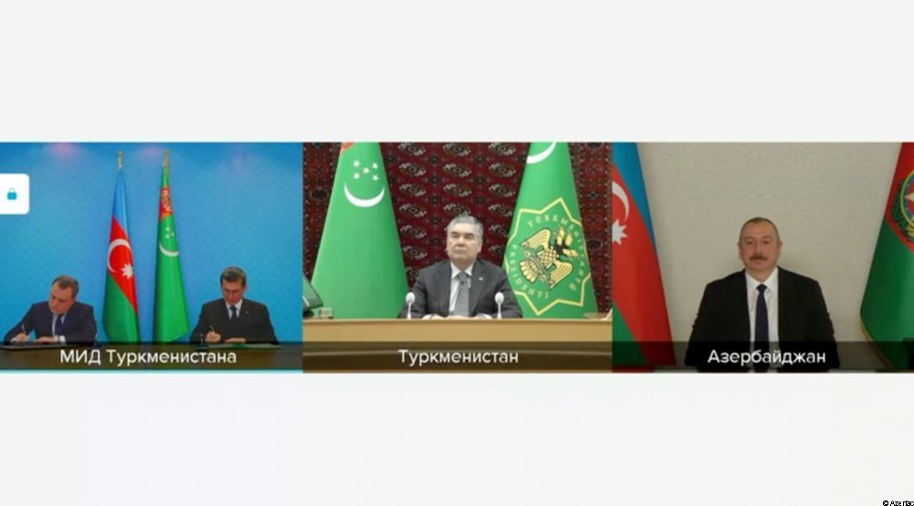 L’Azerbaïdjan et le Turkménistan signent un mémorandum d’accord sur le gisement « Dostluq » en mer Caspienne