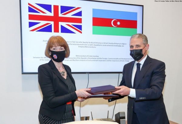 Le Royaume-Uni est prêt à soutenir l'Azerbaïdjan dans sa lutte contre le changement climatique