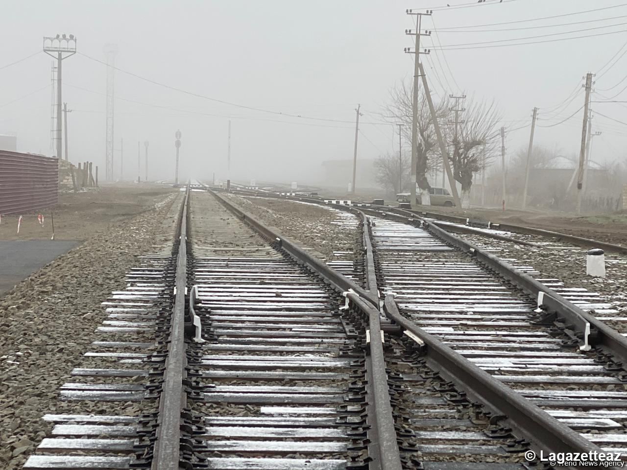 Azerbaïdjan : la voie ferrée Horadiz-Aghbend en cours de restauration