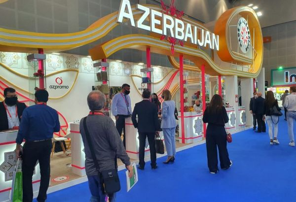 Les produits azerbaïdjanais suscitent un vif intérêt au Salon international Gulfood 2021à Dubaï (PHOTO)