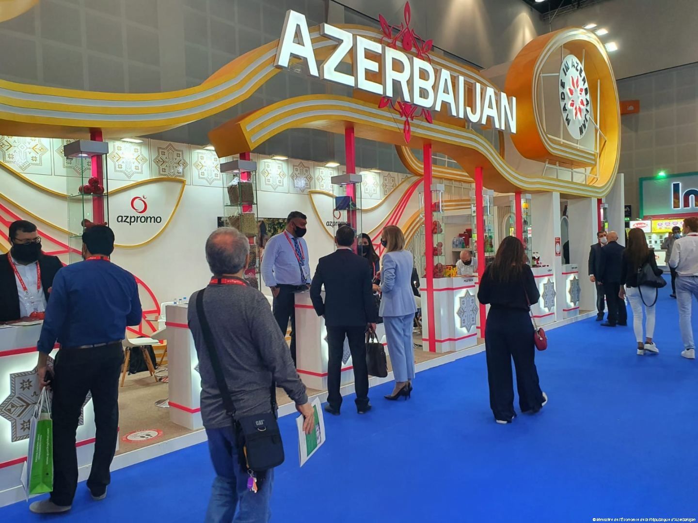 Les produits azerbaïdjanais suscitent un vif intérêt au Salon international Gulfood 2021à Dubaï (PHOTO)