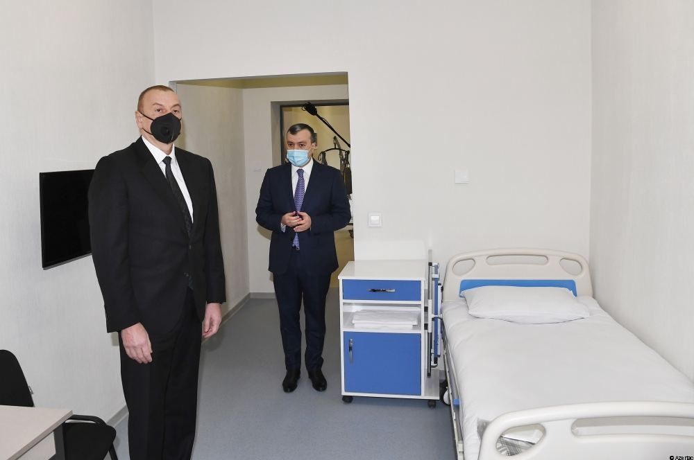 Le président Ilham Aliyev participe à la réouverture du Pensionnat de réhabilitation de Chaghan