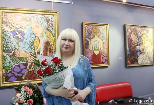 Première exposition personnelle de l'artiste parisienne d'origine azerbaïdjanaise Nigar Narimanbeyova à Bakou ! Ode à une femme forte