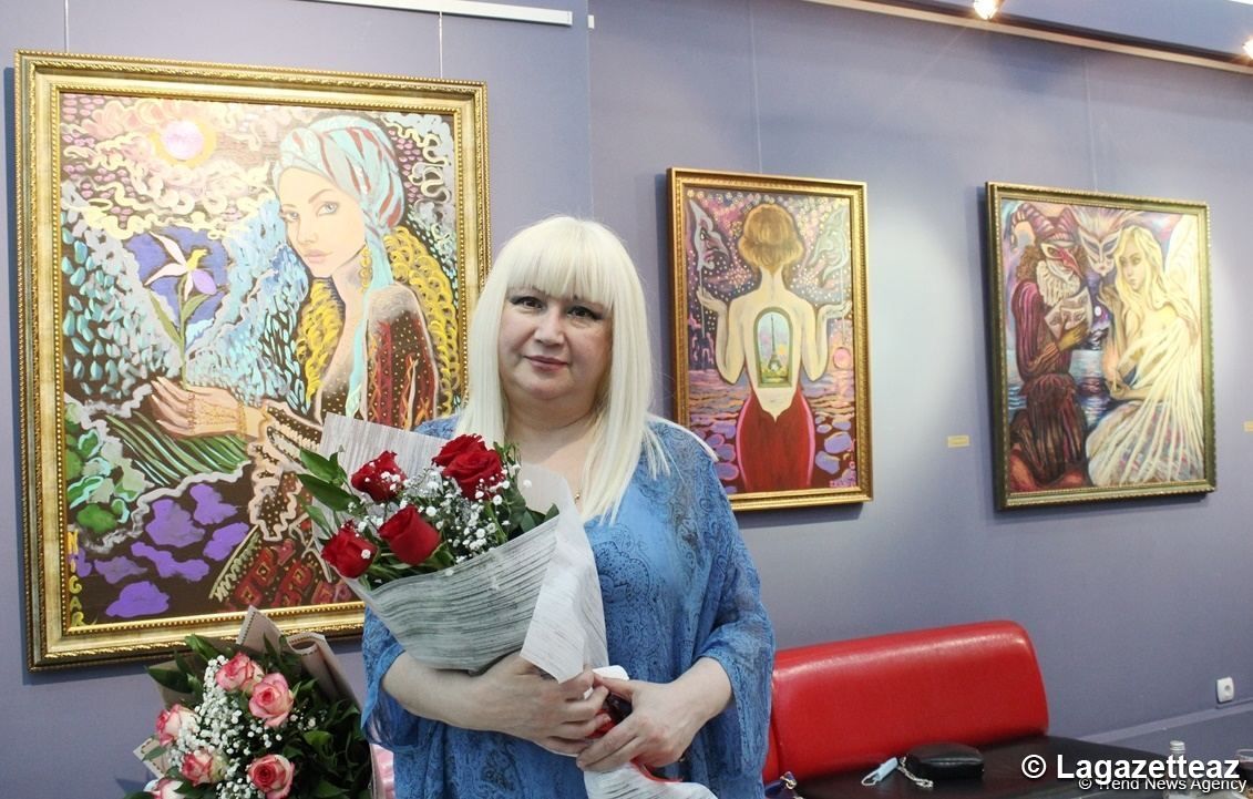 Première exposition personnelle de l'artiste parisienne d'origine azerbaïdjanaise Nigar Narimanbeyova à Bakou ! Ode à une femme forte