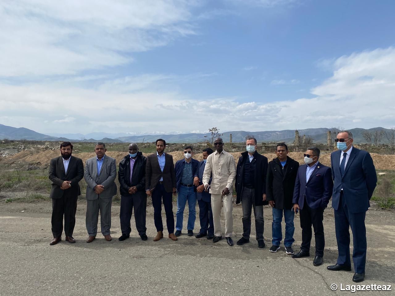 Les représentants de l'Organisation de la coopération islamique (OCI) sont à Aghdam - PHOTO