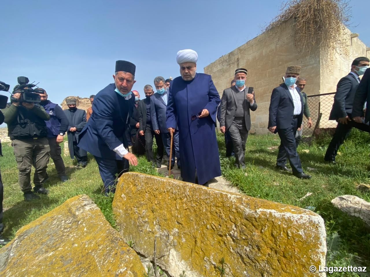 Les chefs des confessions religieuses de l'Azerbaïdjan effectuent une viste à Aghdam