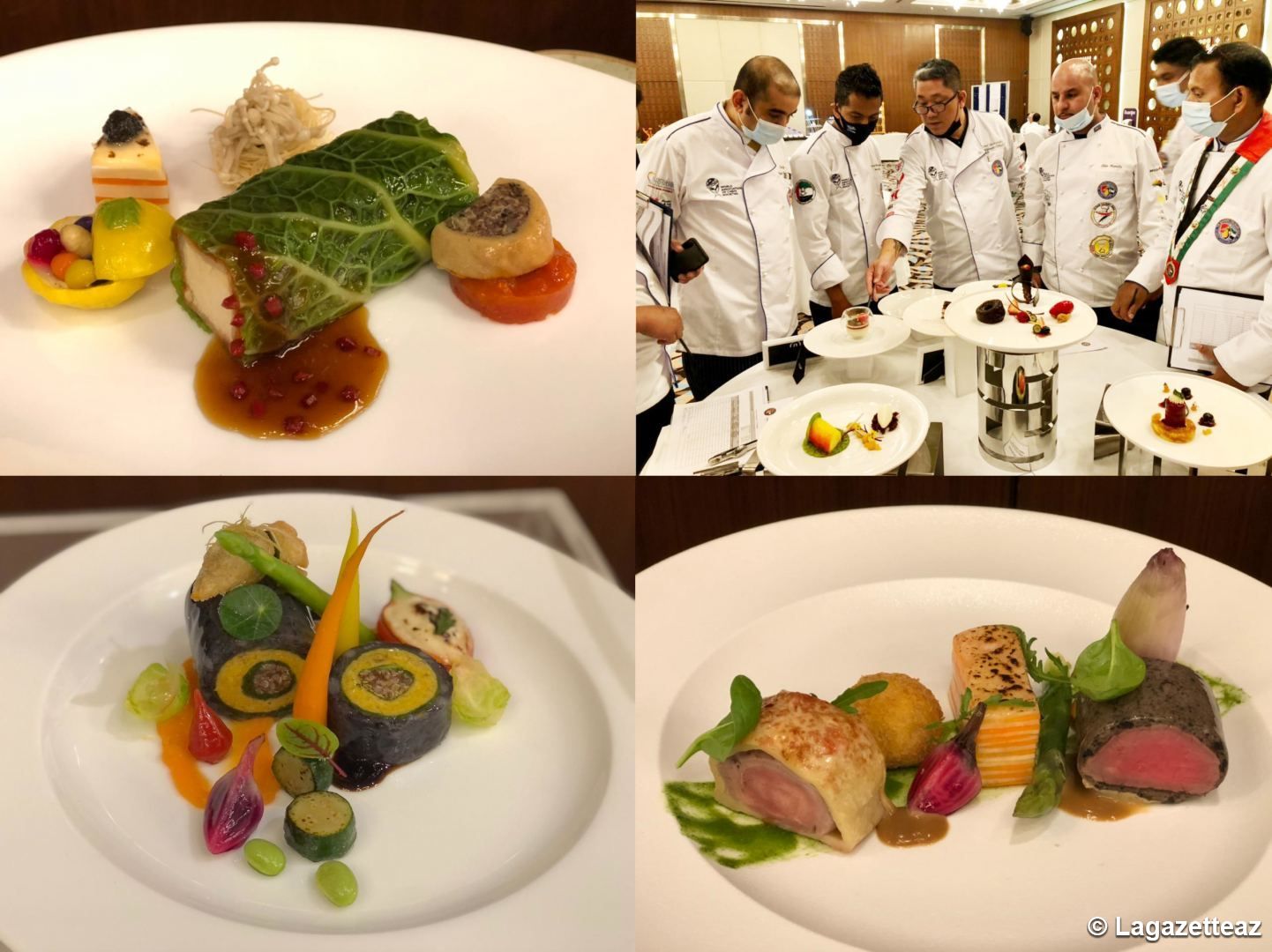 Expo Culinaire 2021 : un chef azerbaïdjanais évalue des plats internationaux à Dubaï - PHOTO