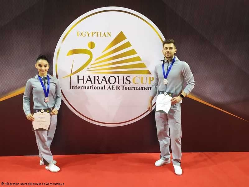 Egyptian Pharaohs cup International Tournament 2021 : les gymnastes azerbaïdjanais prennent la deuxième place
