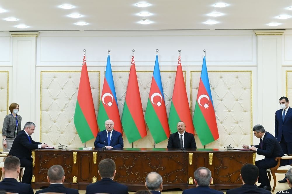 L’Azerbaïdjan et le Bélarus signent un certain nombre de documents