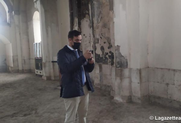 Nous avons vu des monuments historiques vandalisés à Aghdam, dit l'avocat français Yassine Yakouti