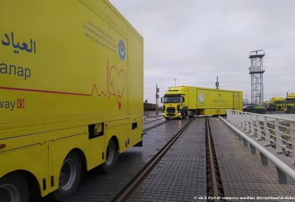 Le Port de Bakou va transborder une cargaison en transit d'équipements médicaux à destination du Kirghizstan