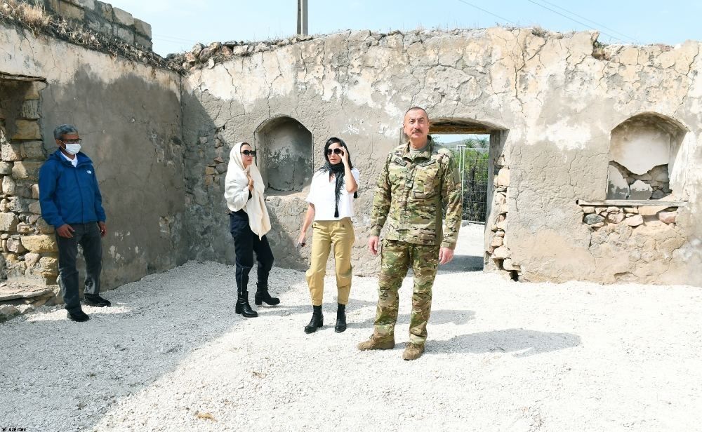 Le président Ilham Aliyev et la première dame Mehriban Aliyeva ont été dans les régions de Djabraïl et Zenguilan