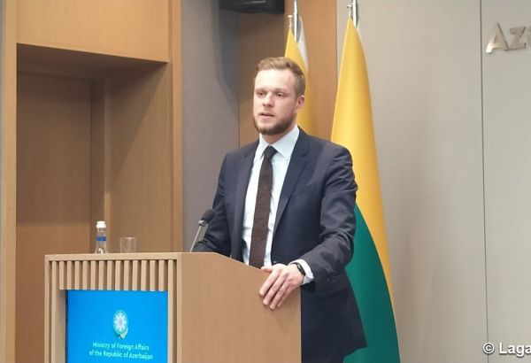 Le ministre lituanien Gabrielius Landsbergis : « Nous sommes prêts à toute coopération proposée par l'Azerbaïdjan »