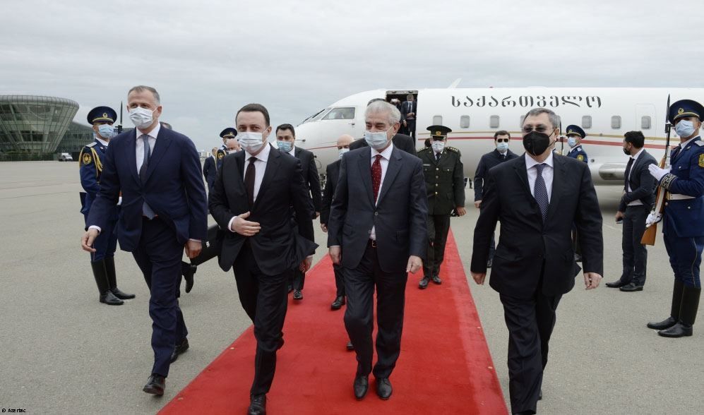 Le Premier ministre géorgien Irakli Garibachvili entame une visite en Azerbaïdjan