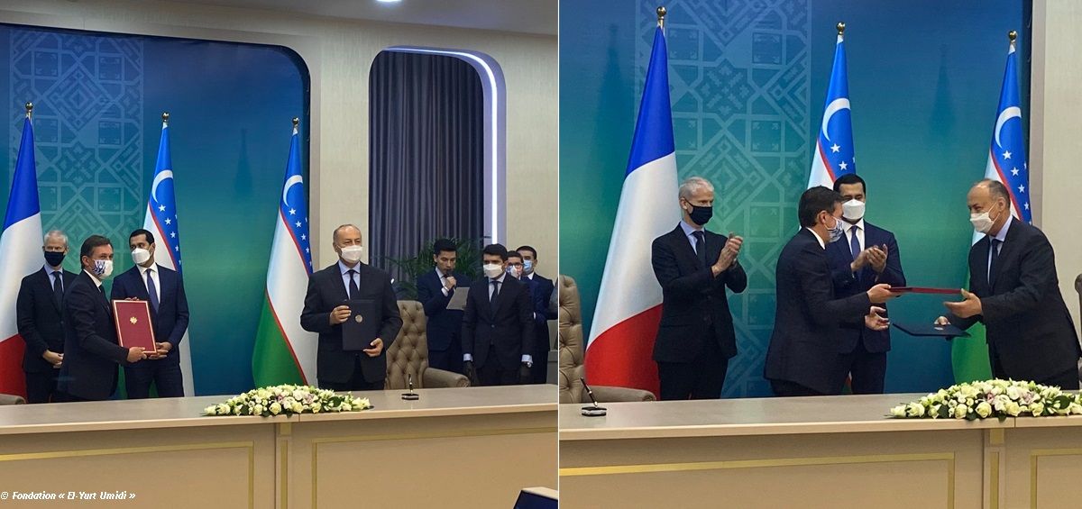 La 8e réunion de la Commission intergouvernementale franco-ouzbèke s'est tenue à Tachkent