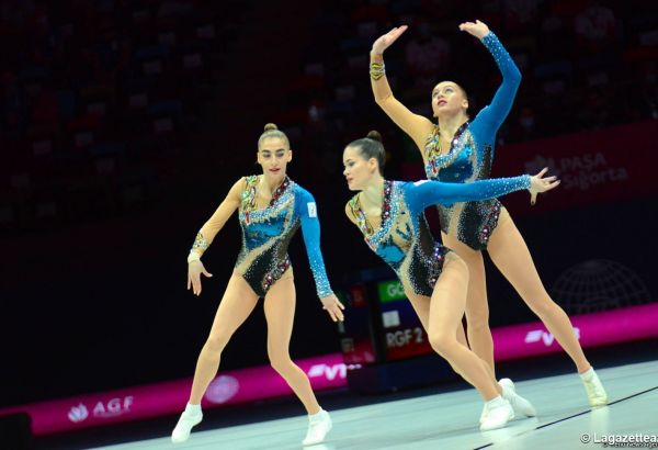Les meilleurs moments du premier jour du 16e championnat du monde de gymnastique aérobic à Bakou - PHOTO