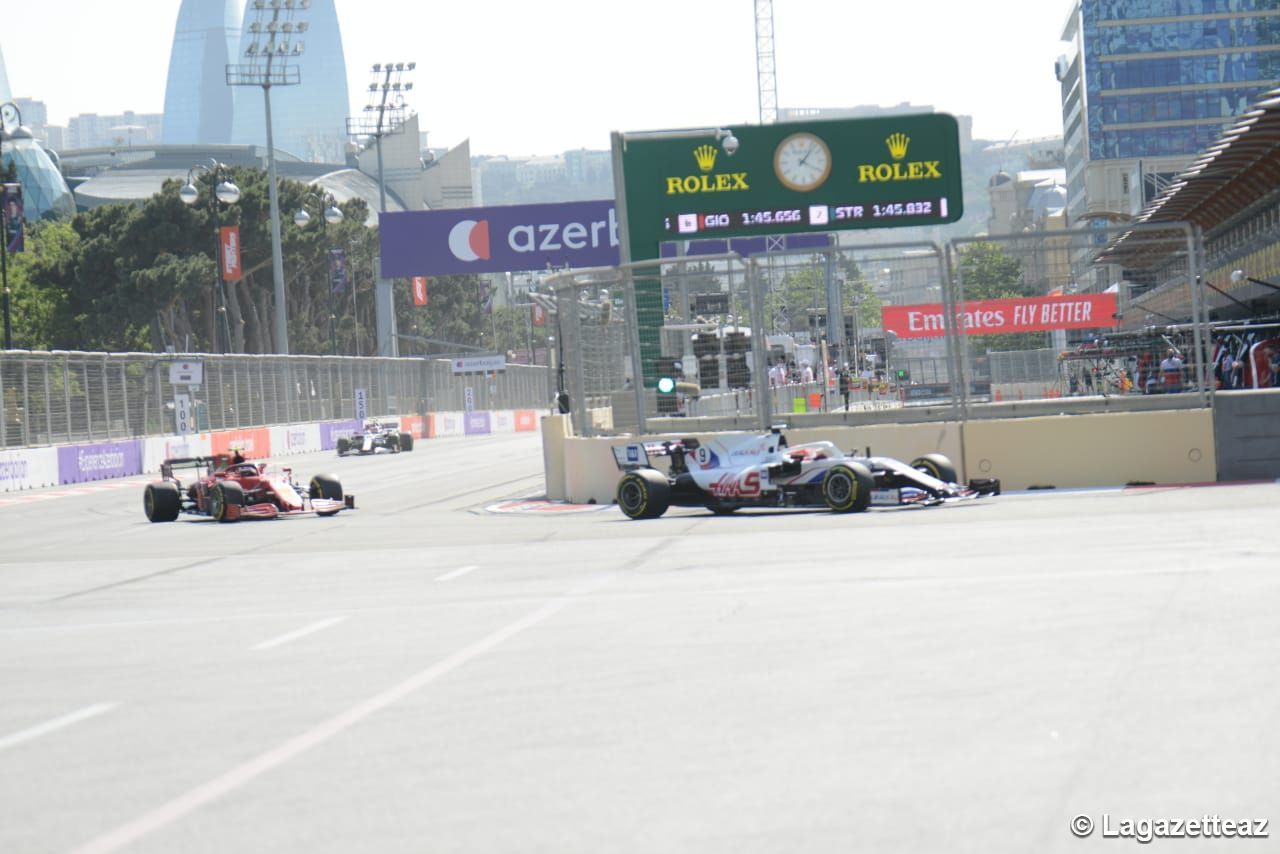 Les gagnants de la deuxième séance d'essais libres du Grand Prix d'Azerbaïdjan de Formule 1 ont été annoncés
