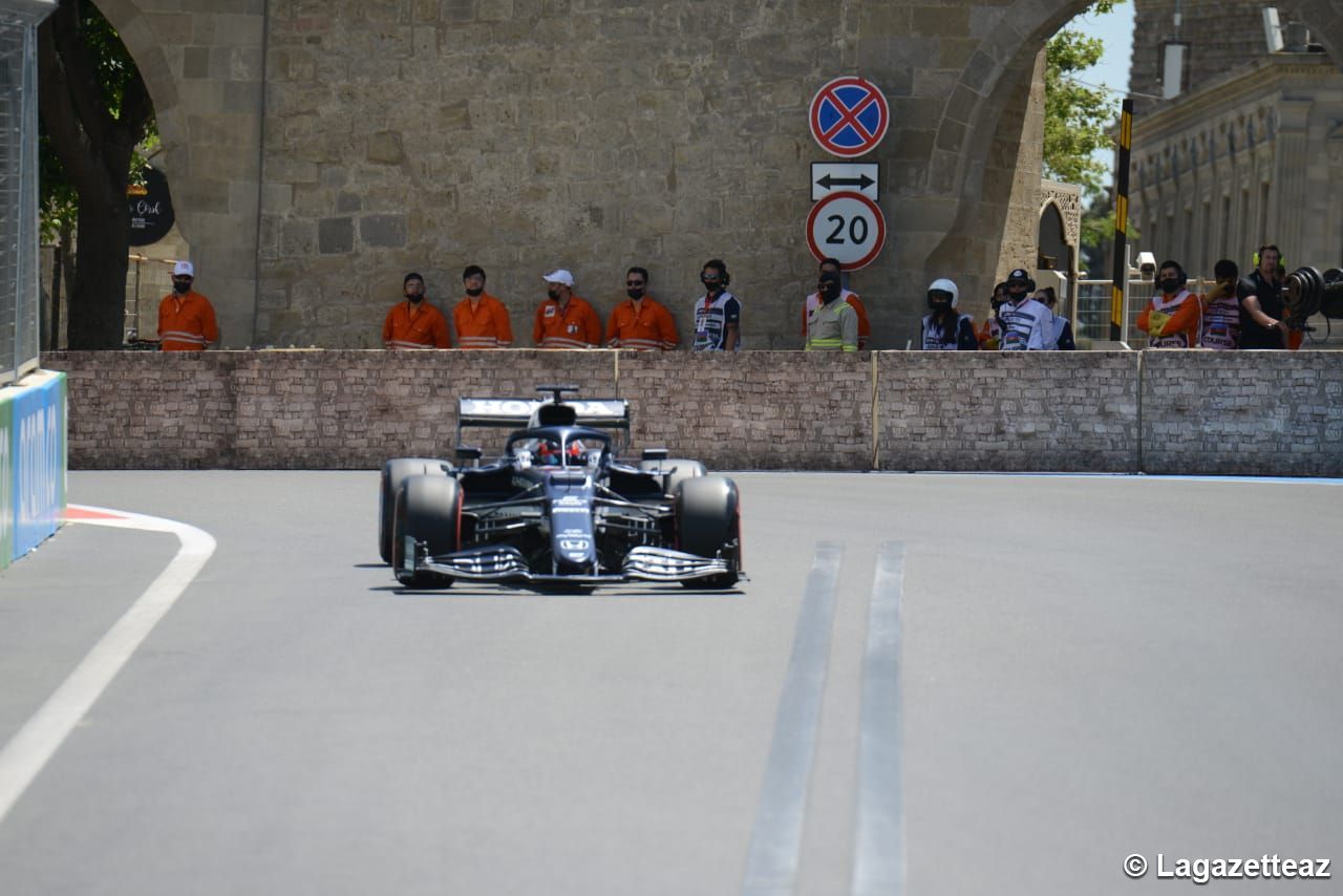 Dans le cadre du Grand Prix d'Azerbaïdjan, la troisième séance d'essais libres dans la catégorie de la Formule 1 lancée à Bakou