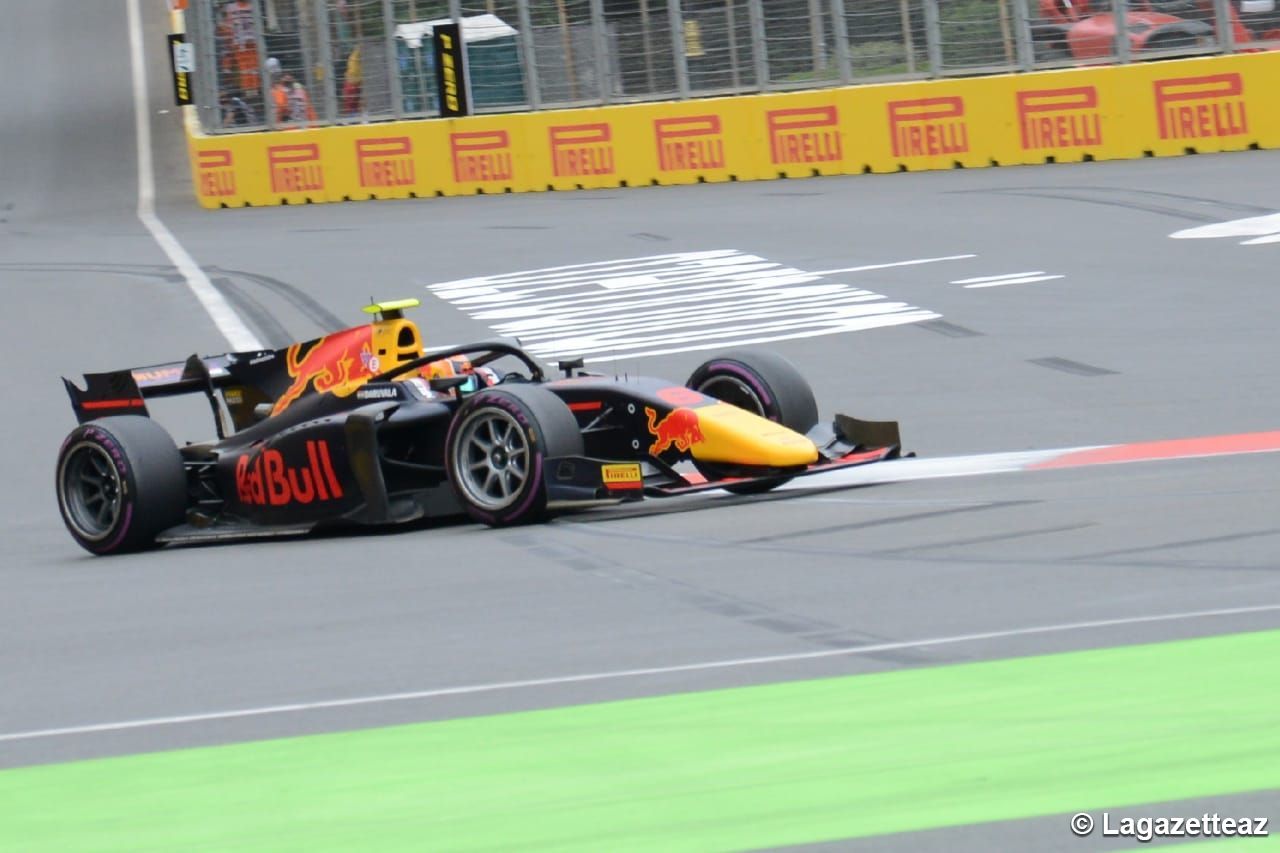 Yuri Vips remporte la troisième course sprint de la Formule 2 à Bakou