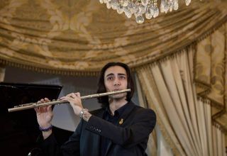 Paris : le flûtiste azerbaïdjanais Agarahim Gouliyev a dédié sa pièce De Profundis à la mémoire d'Azad Rahimov