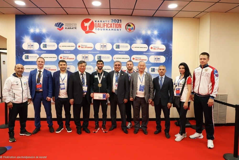 France : deux karatékas azerbaïdjanais entrent en lice au Tournoi de Qualification Olympique à Paris