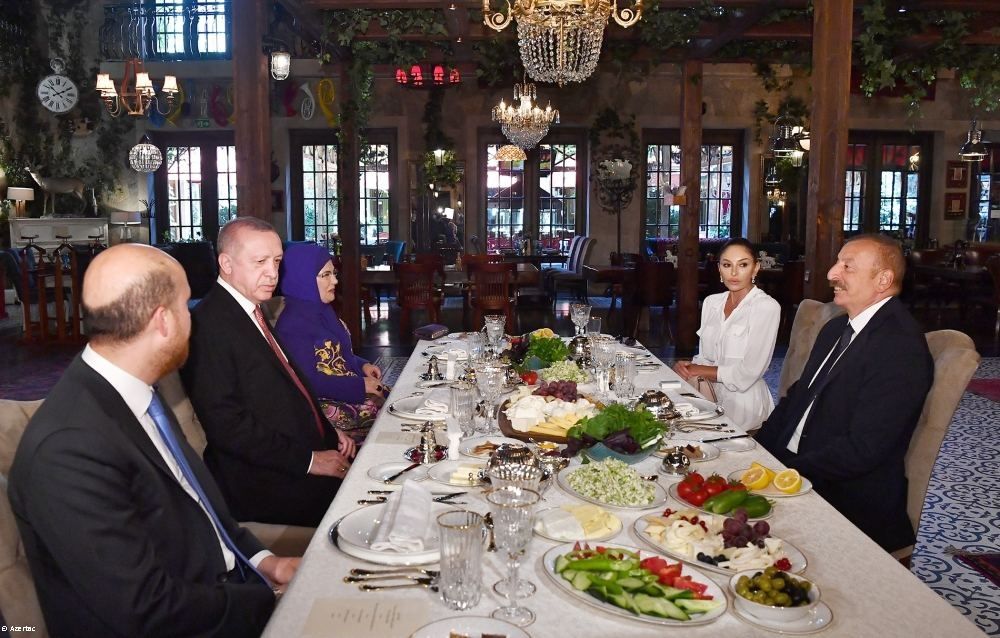 Un repas offert en l’honneur du président turc