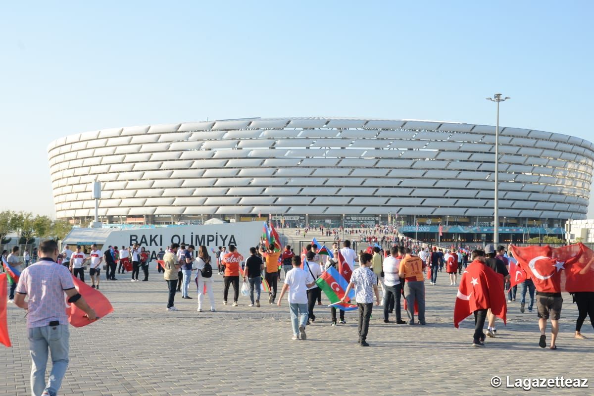 Bakou accueille aujourd'hui le match Danemark-République tchèque dans le cadre de l'UEFA EURO 2020