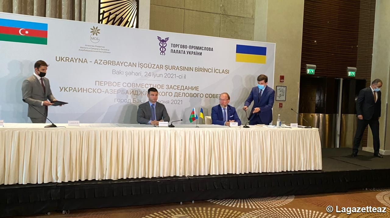 L'Azerbaïdjan et l'Ukraine établissent un Conseil d'affaires conjoint