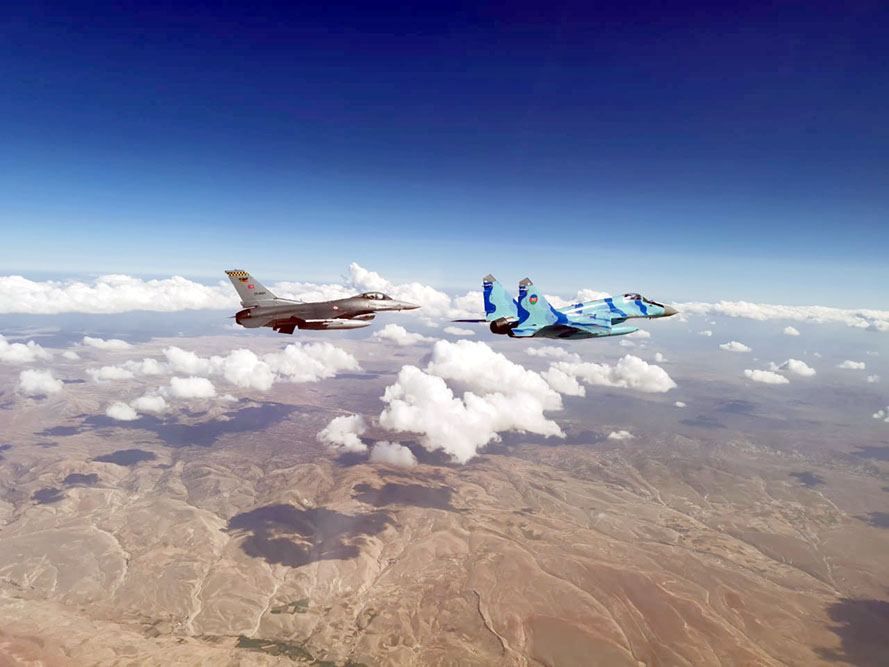 Dans le cadre de l'exercice aéro- tactique international « Anatolian Eagle-2021 » en Turquie, des tâches de combat aérien ont été accomplies