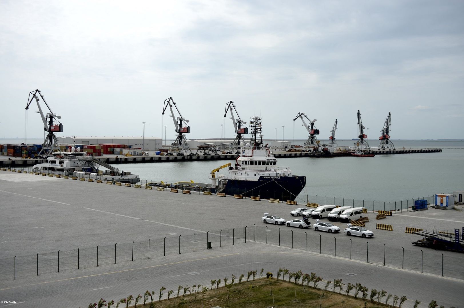 Le Port de Bakou pourrait augmenter le transit de marchandises en provenance de Chine
