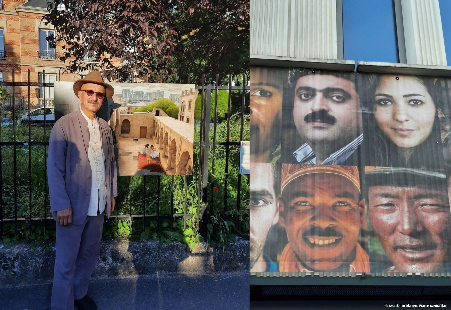 France : des photos d'Azerbaïdjanais et de Bakou sont exposées dans les rues de la ville de Pierrefitte-sur-Seine. Le photojournaliste Reza Deghati parle des vérités du Karabagh