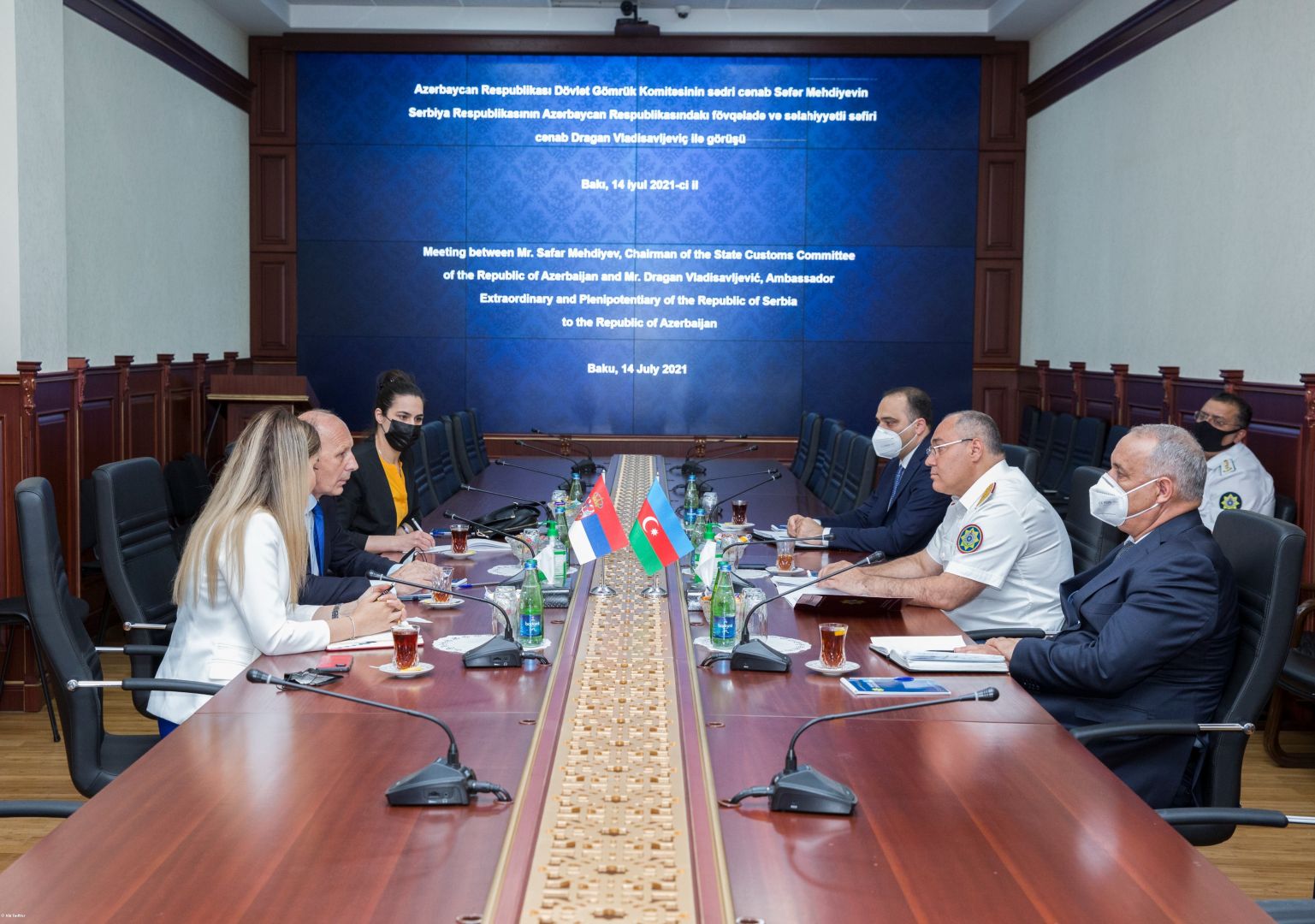 L'Azerbaïdjan et la Serbie souhaitent développer leurs relations commerciales et économiques, dit le président du Comité d'État des Douanes de l'Azerbaïdjan