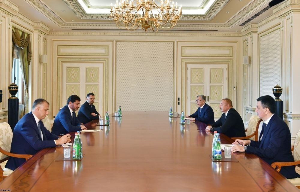 Le président azerbaïdjanais reçoit le maire de Tbilissi