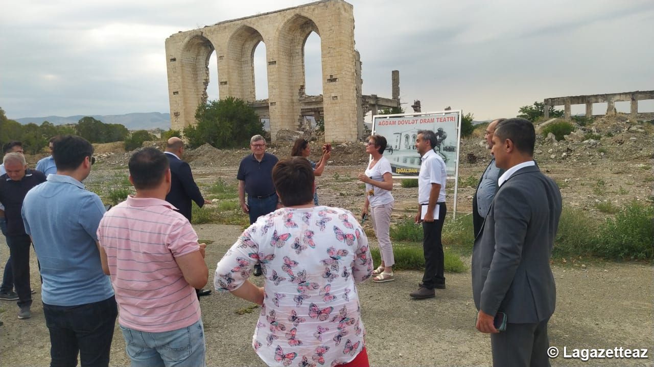 Une délégation de l'Assemblée nationale française visite le district azerbaïdjanais d'Aghdam