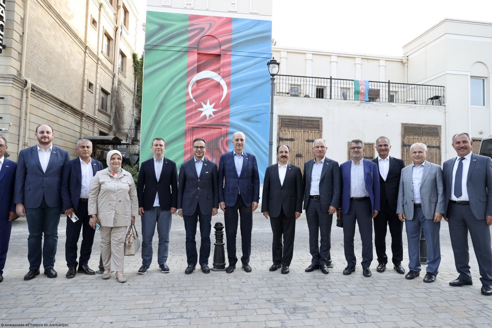 Une délégation du parti turc au pouvoir est en visite en Azerbaïdjan