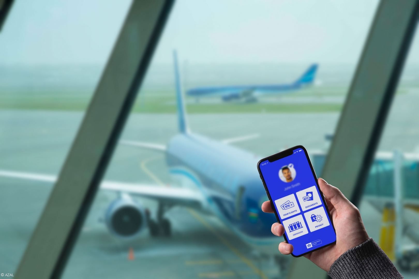 COVID-19 : la période de test de l'application mobile IATA Travel Pass sur les vols d'AZAL est prolongée