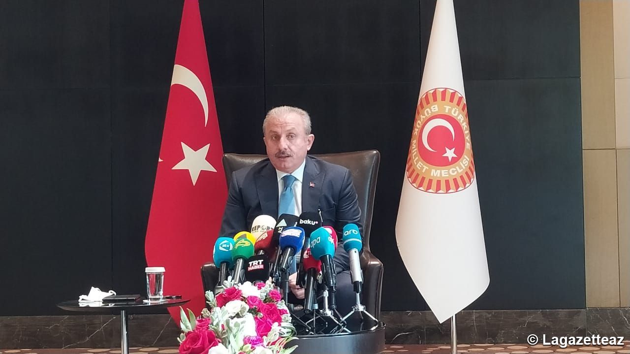 Le président du Parlement turc évoque les objectifs de la Déclaration de Bakou