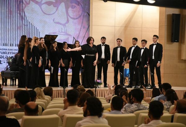 Les professeurs de l'Académie de musique de Bakou se produisent au festival de musique de Guébélé