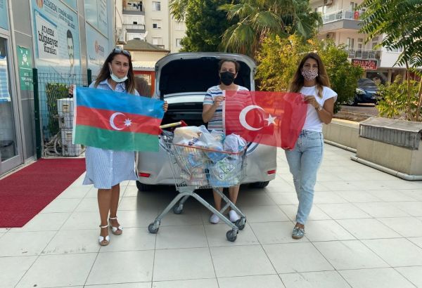La Société de culture et de solidarité Azerbaïdjan-Antalya participe à la campagne d'aide liée aux incendies en Turquie