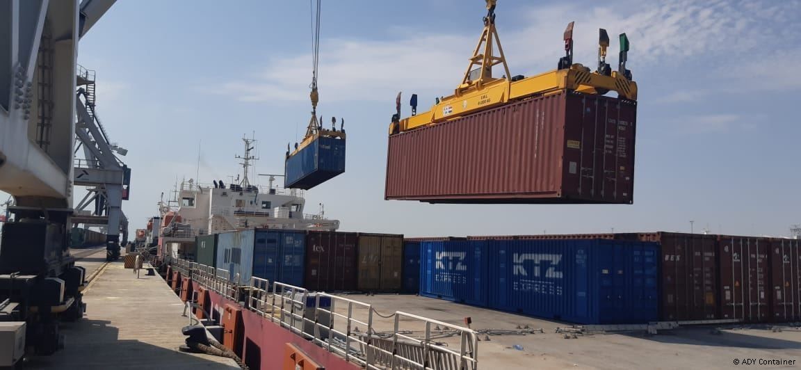 L'opérateur ferroviaire azerbaïdjanais «ADY Container» commence à transporter des conteneurs de la Chine vers la Turquie