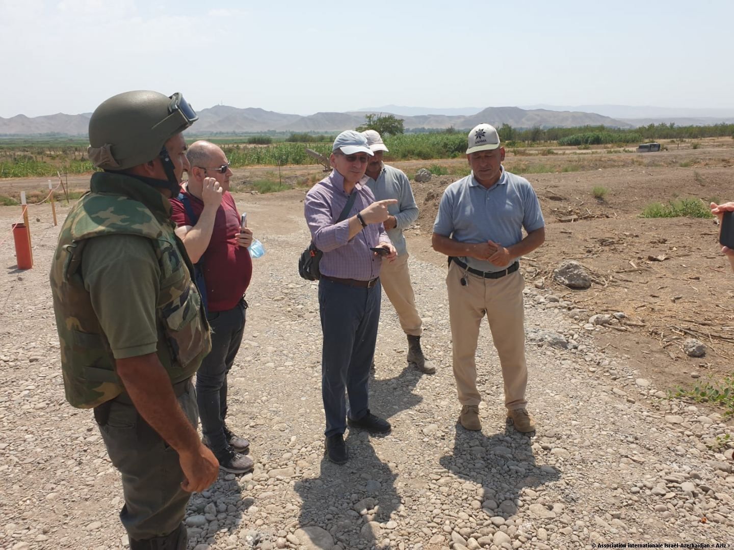 Des journalistes israéliens ont été témoins des travaux de déminage dans les territoires azerbaïdjanais libérés