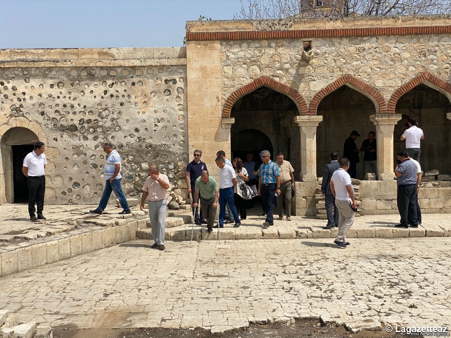 Les chefs des ONG opérant en Azerbaïdjan visitent Aghdam