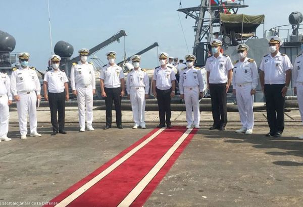 Les militaires de la Marine azerbaïdjanaise sont en Iran dans le cadre de la compétition « Coupe de la mer »