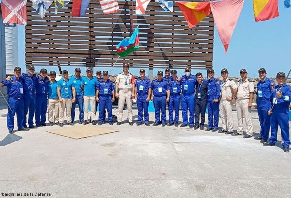 Jeux militaires Internationaux 2021 : l'équipe azerbaïdjanaise remporte la deuxième place du premier épisode de la compétition « Coupe de la mer »