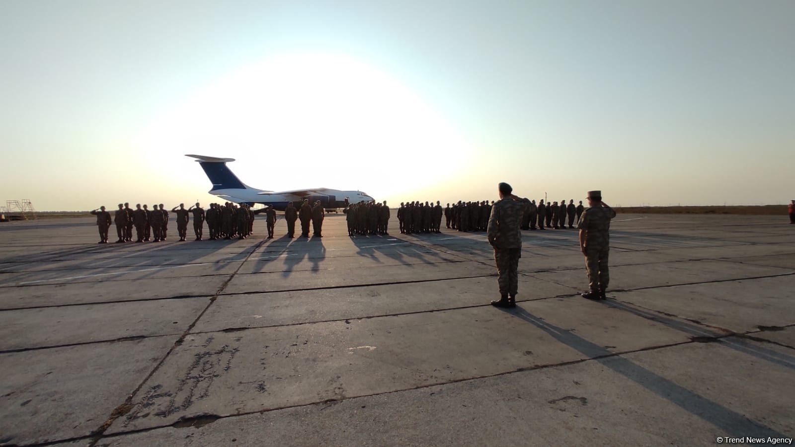 Les soldats de la paix azerbaïdjanais regagnent leur pays après avoir accompli leur mission en Afghanistan