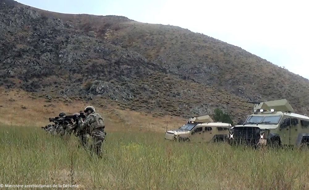 Des exercices tactiques conjoints azerbaïdjano-turcs se poursuivent dans la région de Latchine